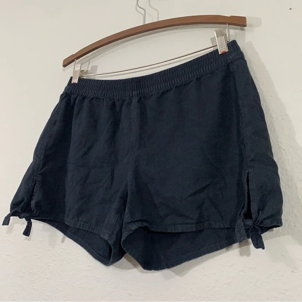 Madewell Side Tie Black Shorts - Picture 6 of 14